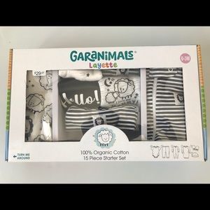 100% Organic Cotton 15 Piece Layette Set New!